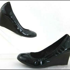Tory Burch Patent Leather Ballet wedge